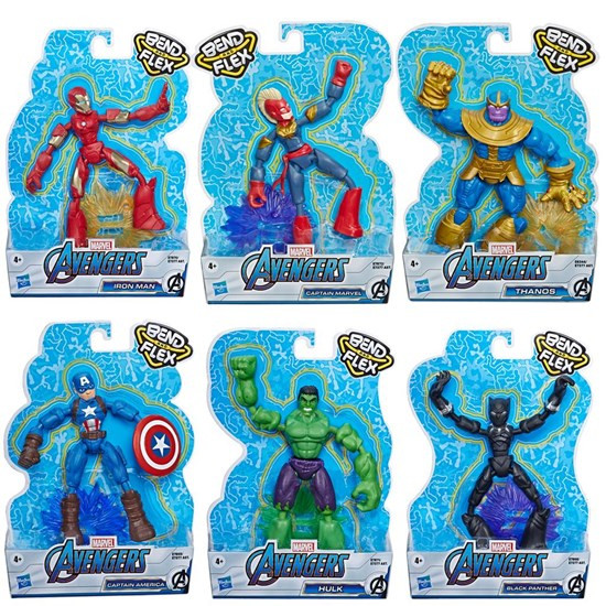 Avengers Bend N Flex 15cm Figuur