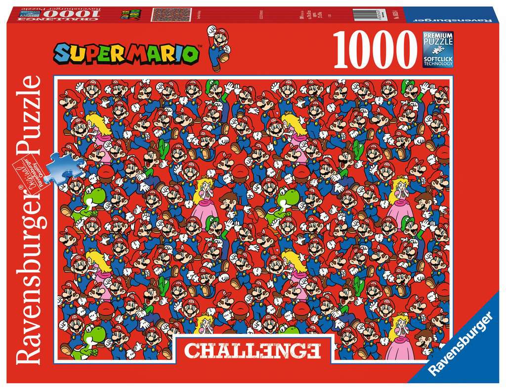 Nintendo Challenge Jigsaw Puzzle Super Mario Bros (1000 pieces)