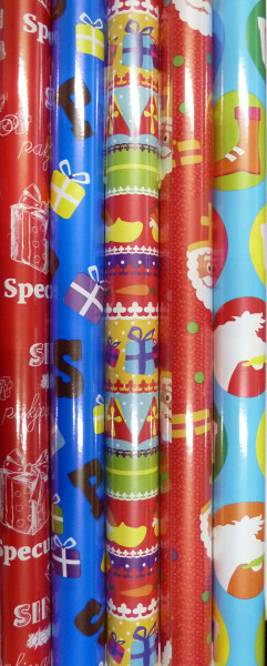 Sinterklaaspapier 250x46 per LOSSE ROL