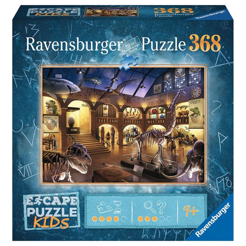 Ravensburger Escape Puzzel Kids - Museum 368 Stukjes