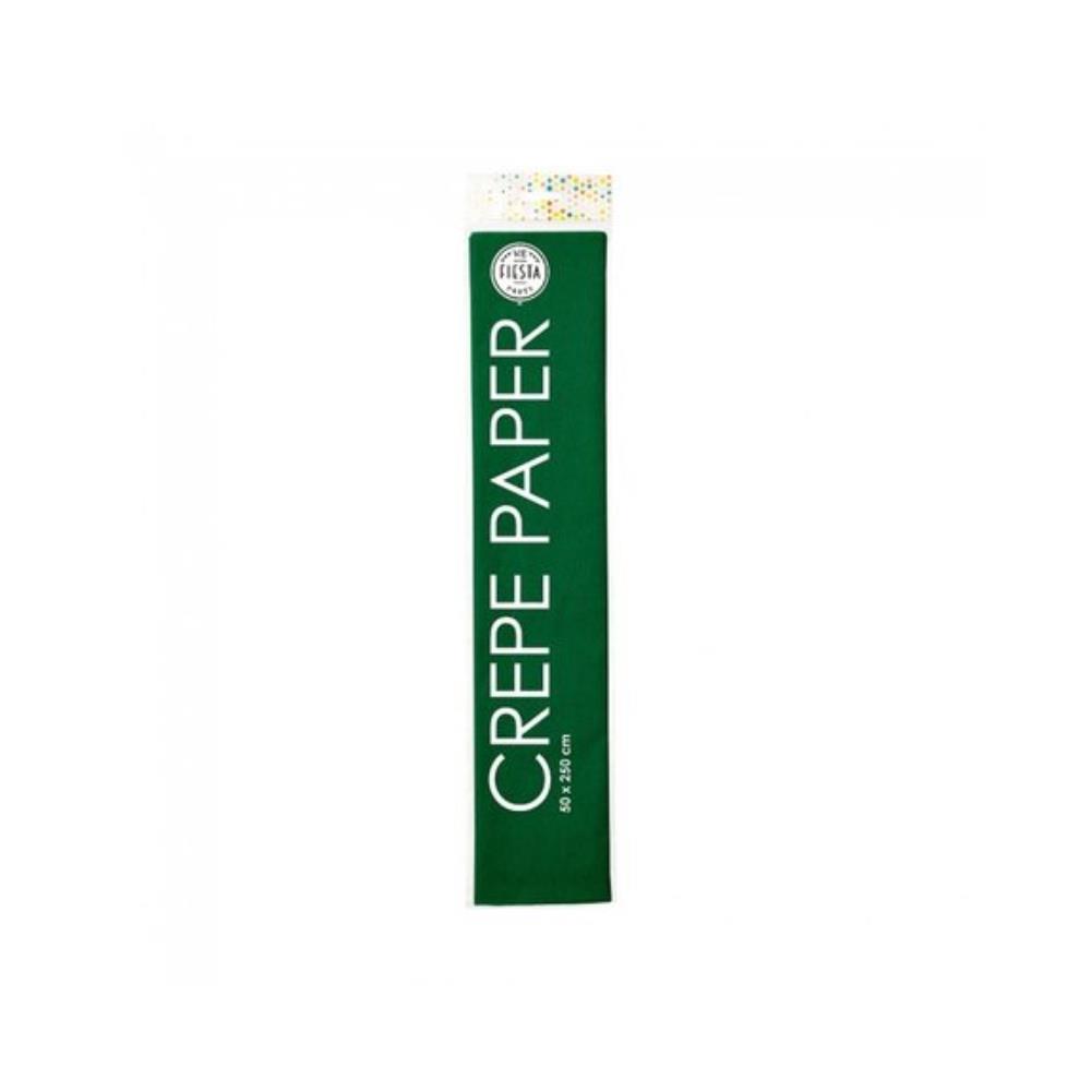 Crepepapier 50x250cm Kerstgroen Pak A 12 Rol