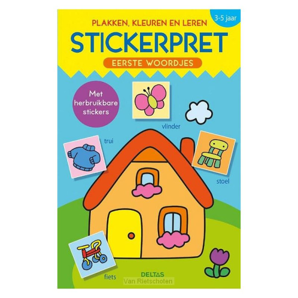 Stickerpret - Eerste woordjes (3-5 j.)