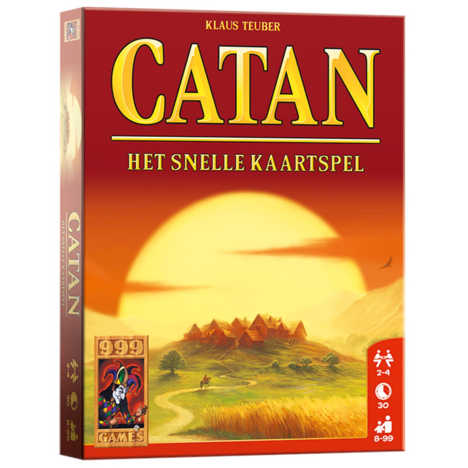 999 Games Kolonisten Van Catan Het Snelle Kaartspel