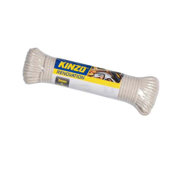 Kinzo touw polyester/katoen 3mmx15m