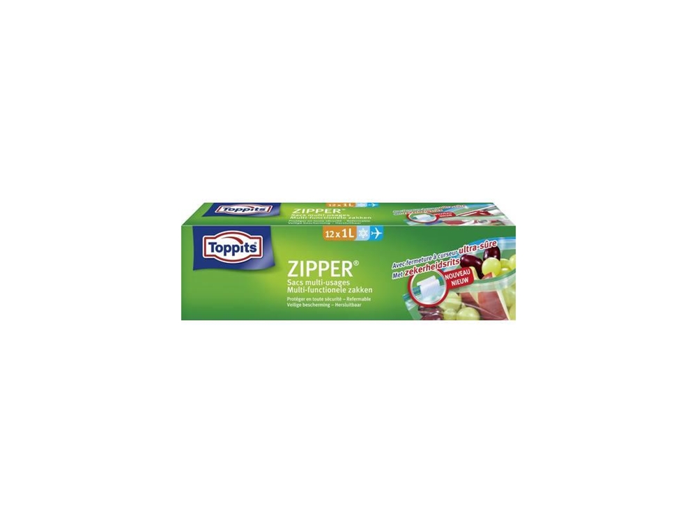 TOPPITS zipper 1 liter 12s