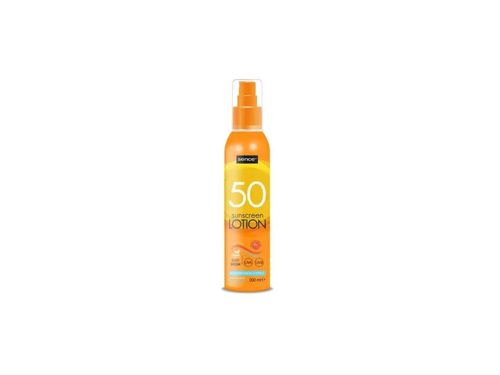 Sence Zonnebrand Spray Non Aerosol SPF 50 200ml