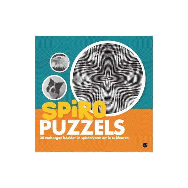 Spiropuzzels kleurboek 64 blz.