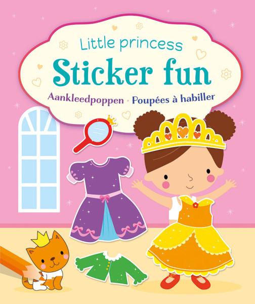 Deltas Little princess Sticker Fun