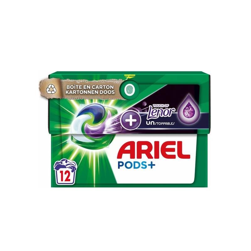 Ariel Pods Touch Of Lenor Wasmiddelcapsules In Kartonnen Box A 12 Stuks