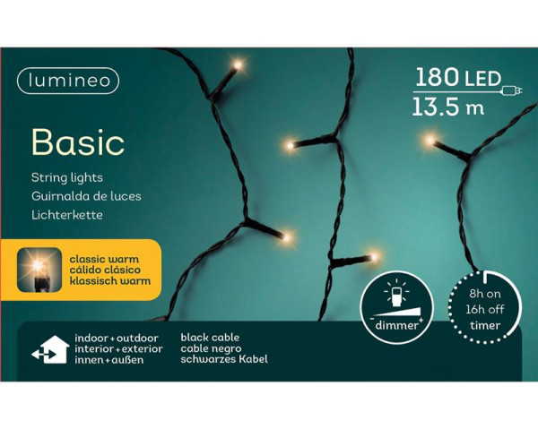 Kerstverlichting Basic 180L Classicwarm