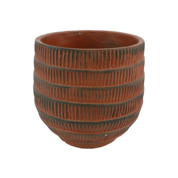 Bloempot Cissane Ø11xh10cm terracotta