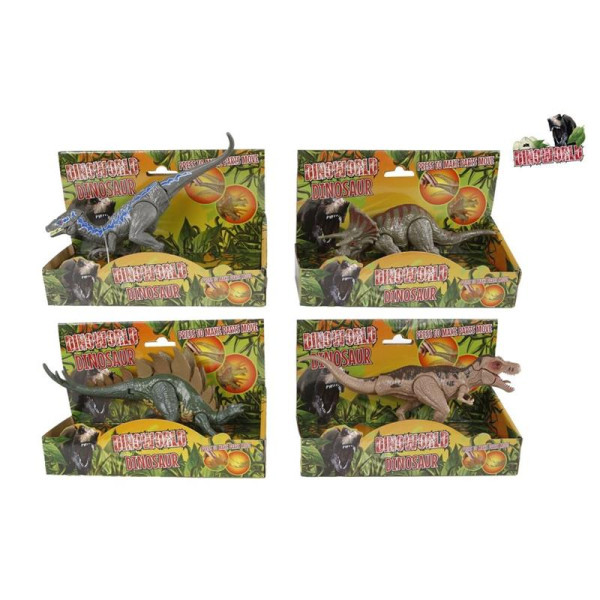 Dinosaurus met beweegbare delen 17-19cm