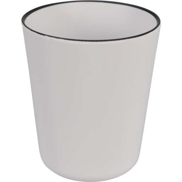 Beker melamine 450ml wit