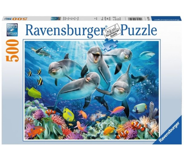 Ravensburger 500 stukjes Dolfijnen