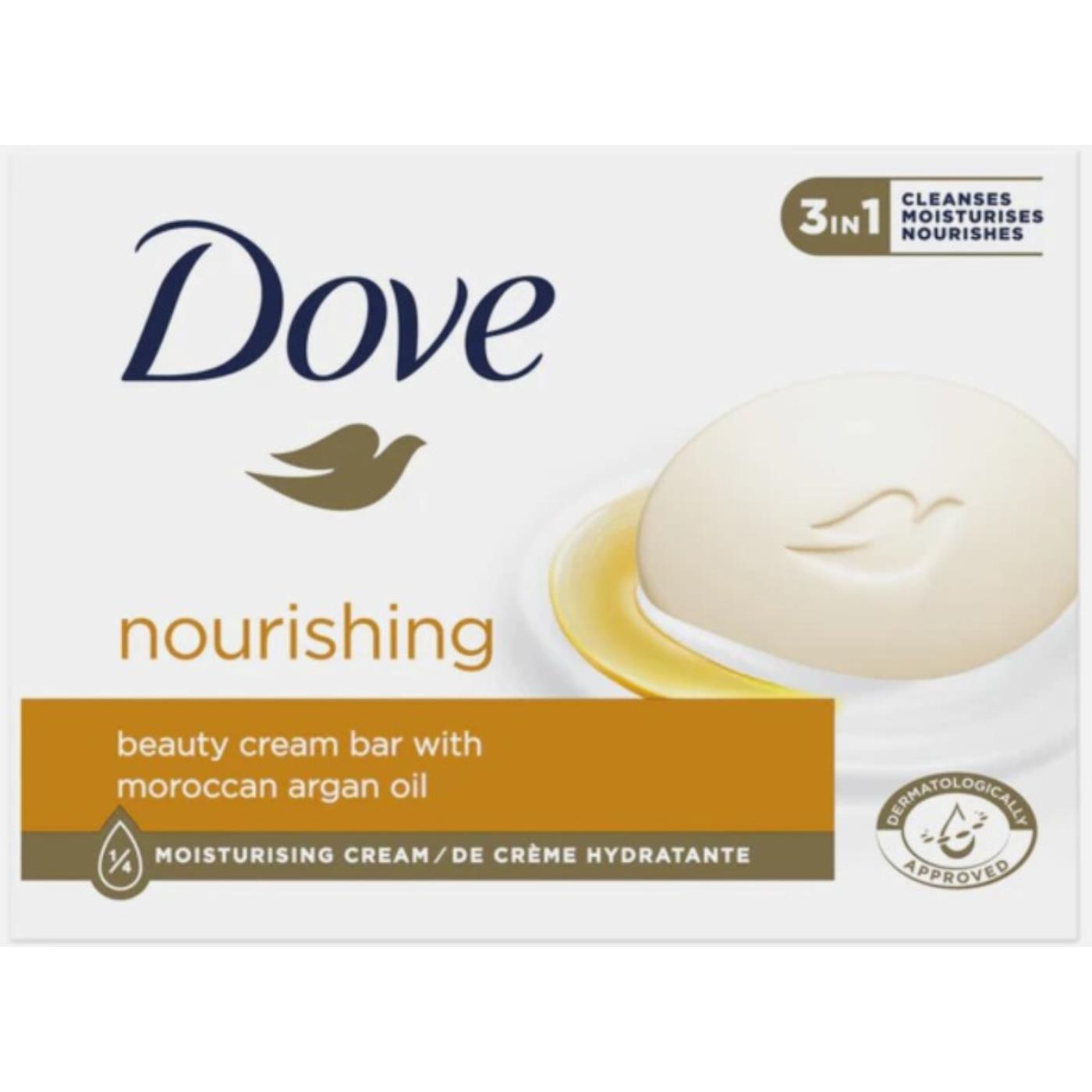 Dove Zeepblok Cream Oil Moroccan Argan Oil 100gr