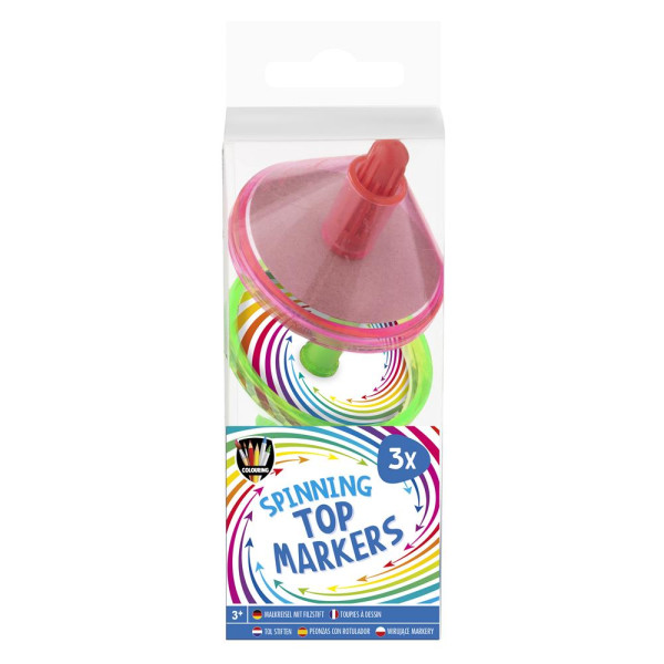 Grafix Spinning Top Markers 3 stuks