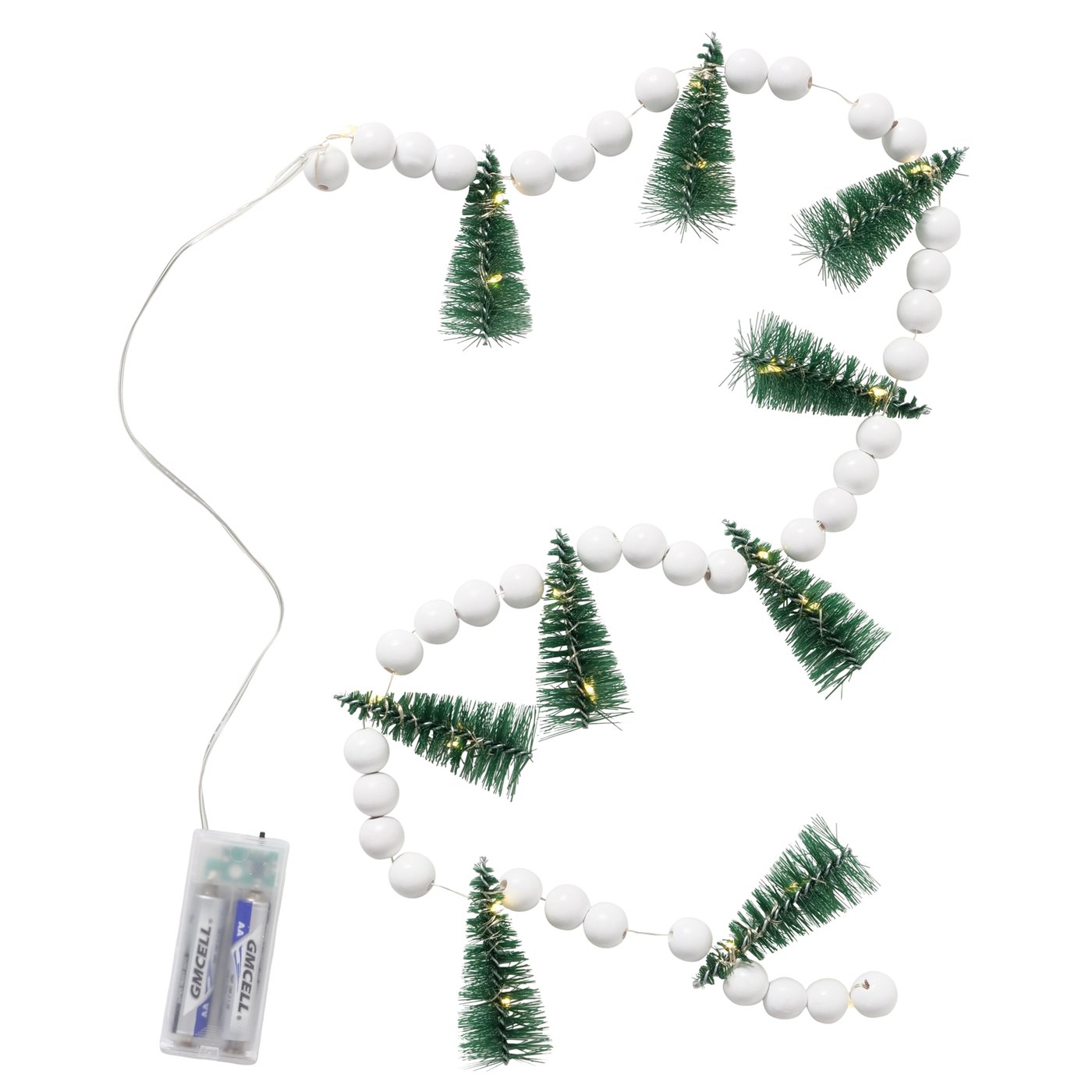 Boltze Home Strengverlichting Kerstbomenen Tarvo Op Batterij Met Timer L130cm