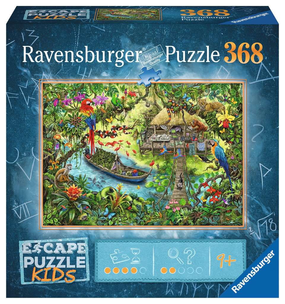 Ravensburger Escape Puzzel Kids Jungle (368 Stukjes)