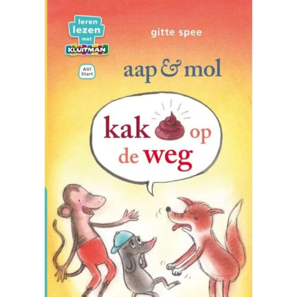 Kluitman Aap & Mol - Kak op de weg