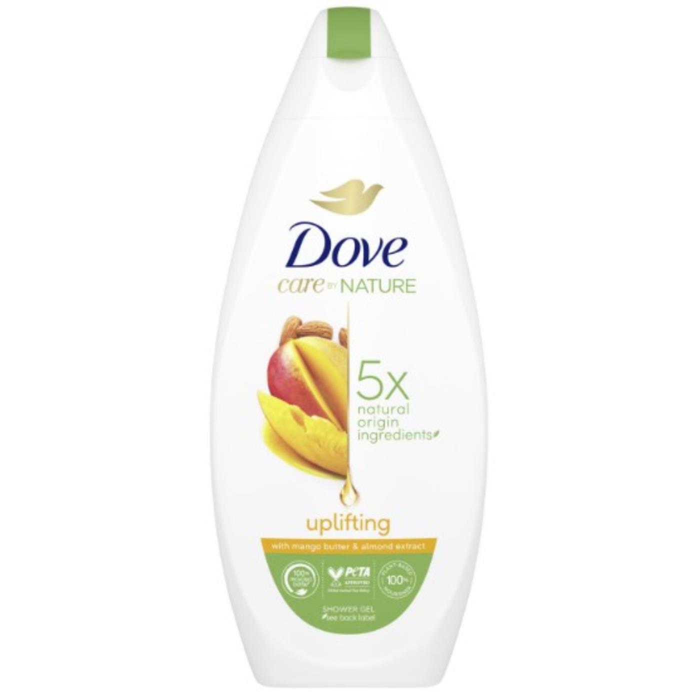 Dove Douche Uplifting Met Mango Butter En Almond Extract 225ml