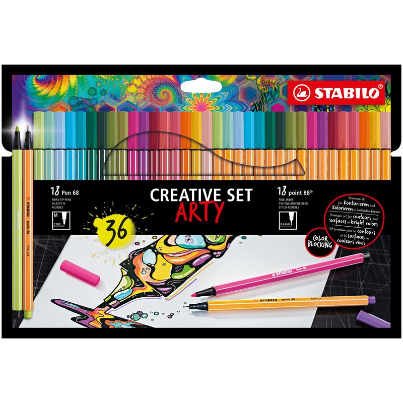 Stabilo Arty Pen 68-Point 88 etui a 36st