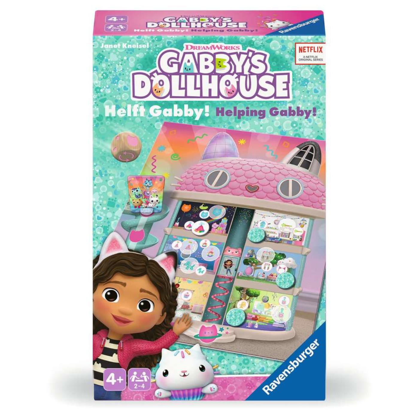 Ravensburger Gabby&apos;s Dollhouse - Tidy With Gabby Pocketspel