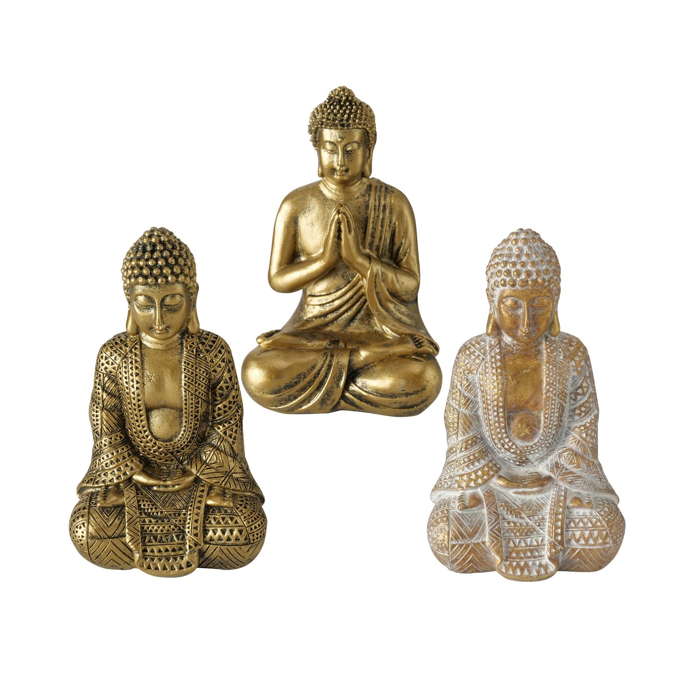 Figuur Jarven Buddha polyresin H10cm