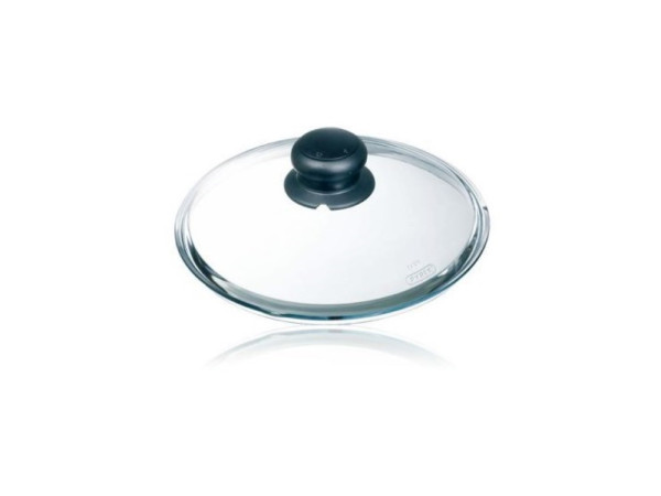 Pyrex deksel met knop 20cm glas