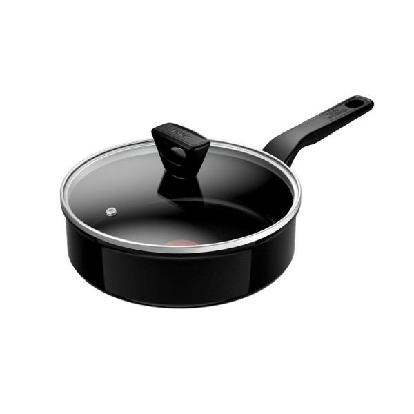 Tefal Renew Black hapjespan+deksel 24cm