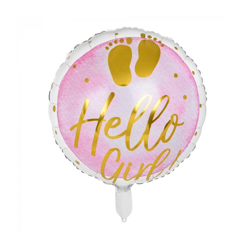 Folieballon Hello Girl! ?45cm