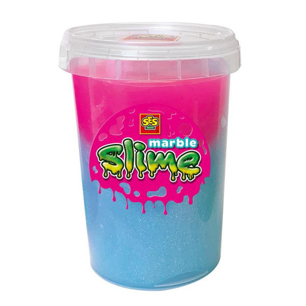 Ses Marble slime - Blauw en roze 200gr