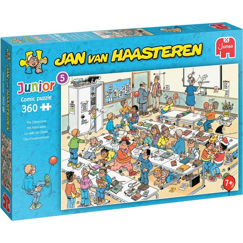 Jumbo Jan van Haasteren 360 stukjes the classroom