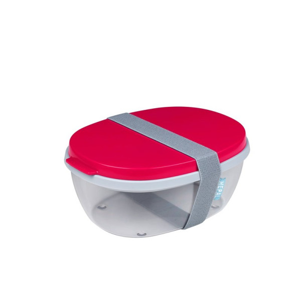 Mepal saladbox ellipse - nordic rood