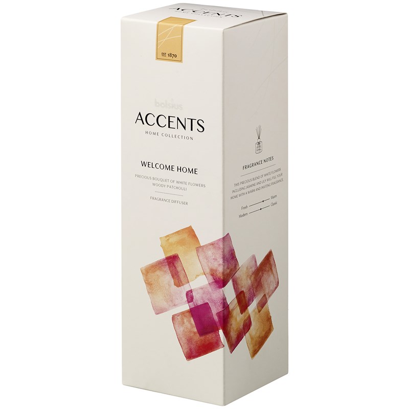 Bolsius Accents Geurverspreider Welcome Home 100ml