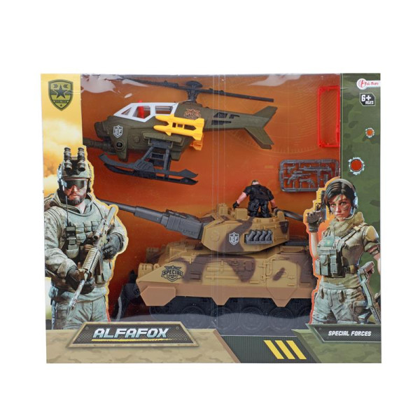 Toi Toys Speelset militair + accessoires