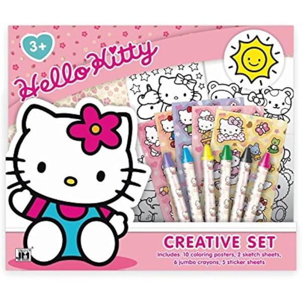 Hello Kitty kleurset 23-delig