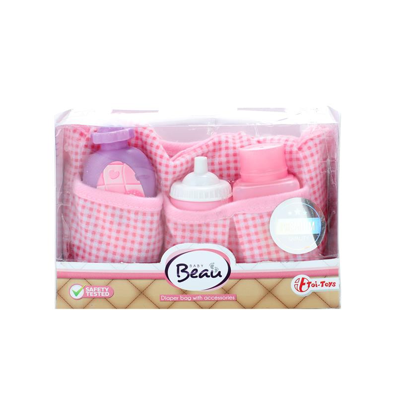 Toi Toys Beau Luiertas Met Accessoires Voor Babypop