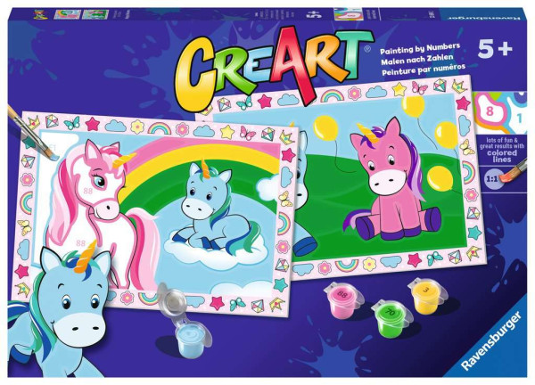 Ravensburger CreArt Happy Unicorns