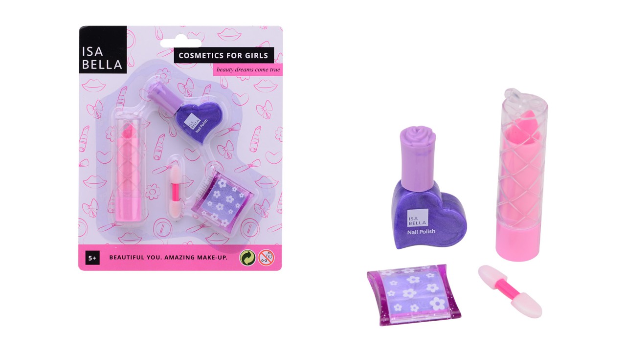 John Toy Isabella make-up set op kaart