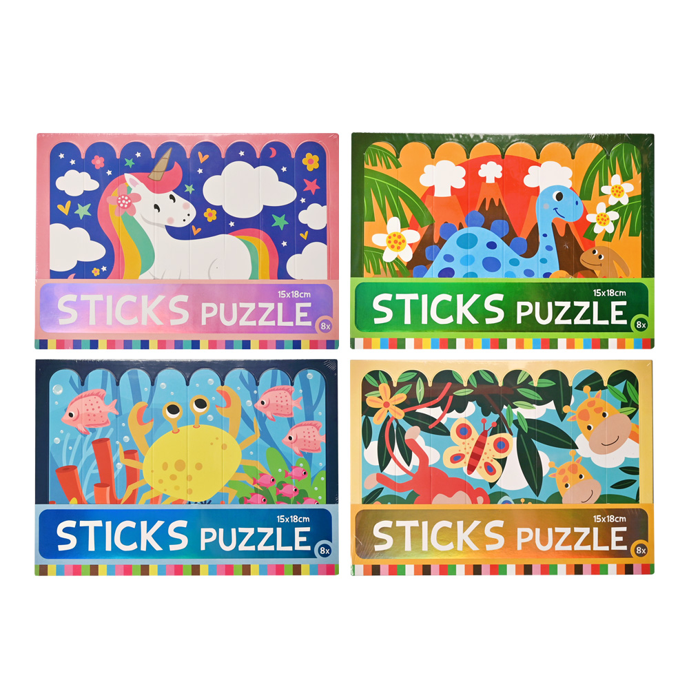 Sticks Puzzle Stroken Puzzel 15x18cm