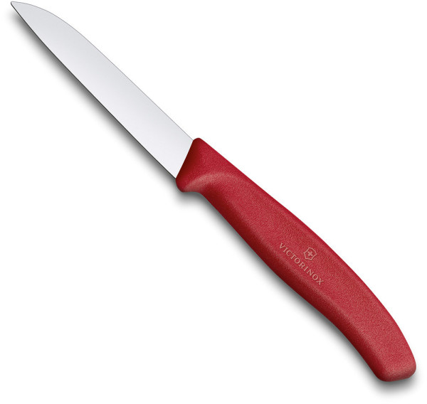 Victorinox Schilmesje glad recht rood