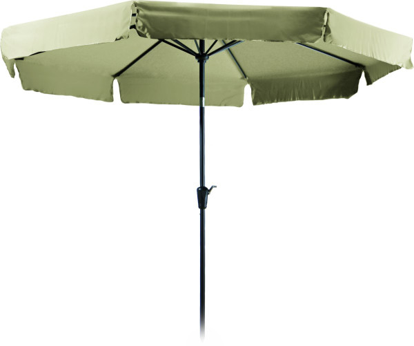 Parasol Syros 350cm draai volant GROEN