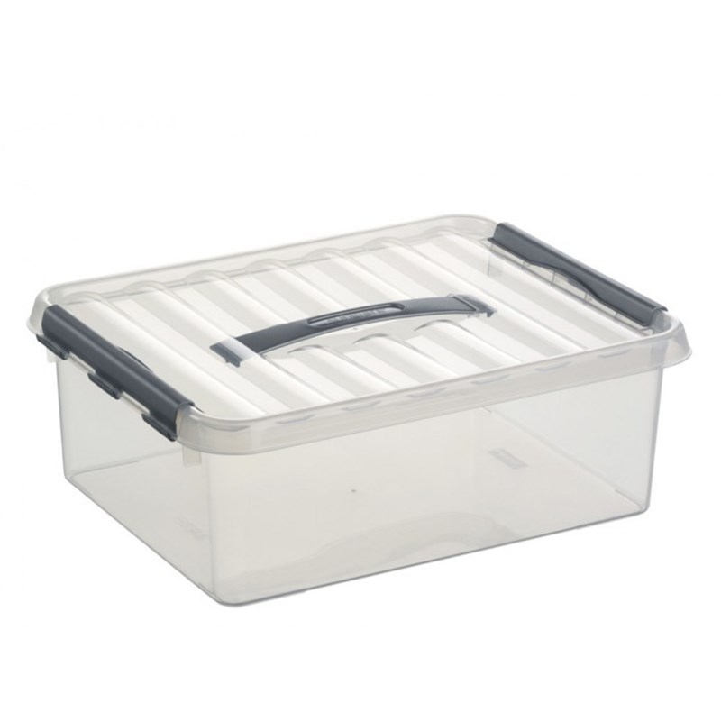 Opbergbox Transparant 12 Ltr