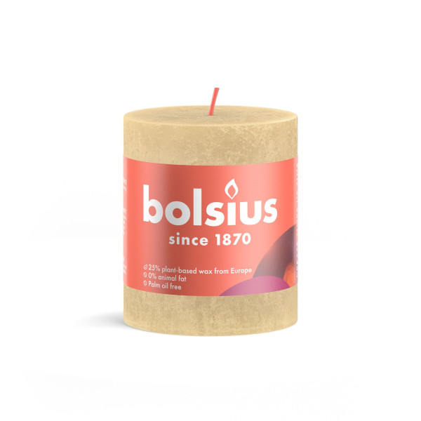 Bolsius Rustiekkaars 80/68 Beige