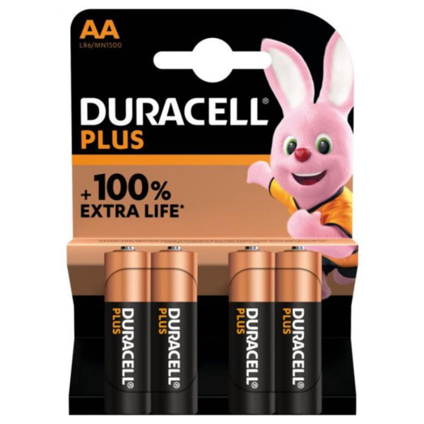 Duracell AA batterij LR6 4 stuks