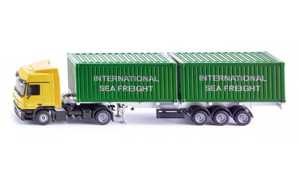 Siku 3921 Mercedes Actros met containers