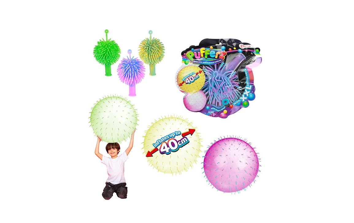 Toi Toys Pufferz Boksballon Opblaasbaar 40cm