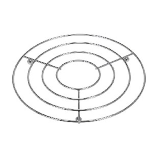 Onderzetter chroom 20cm