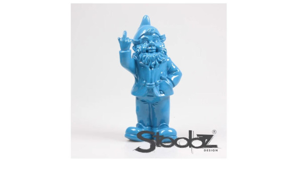 Stoobz kabouter f*ck you blauw 10cm