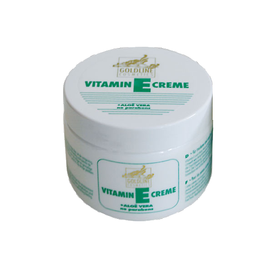 Goldline vit e creme gev huid groen